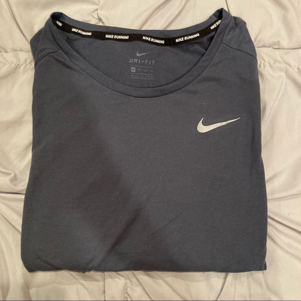 Teal Long Sleeve Dri-Fit Nike Shirt